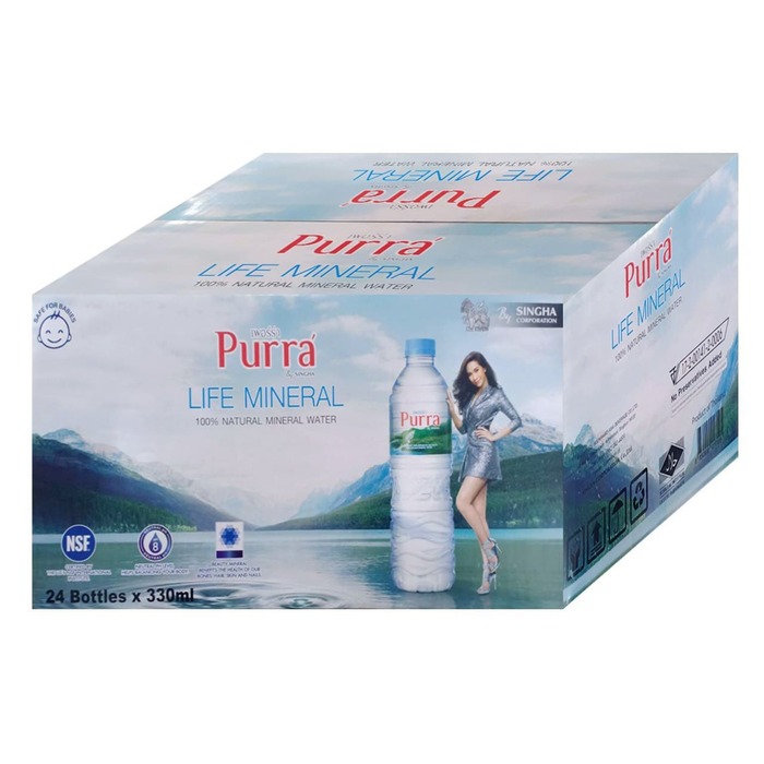 Purra Natural Mineral Water 1 Case Vtenh
