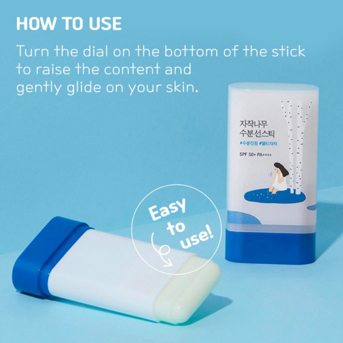 ROUND LAB Birch Moisturizing Sun Stick SPF 50+ PA++++ 19g