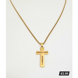Cross Pendant Necklace