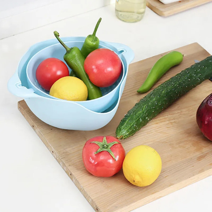 Double Drain Basket 1PC