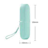 2PCS Toothpaste Toothbrush Protect Holder Case