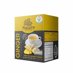 RANONG TEA Nature Green Ginger Sugar Free 10s