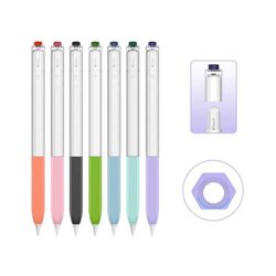 Colorful Two-Tone Silicone Sleeve for Apple Pencil 2