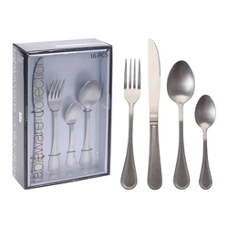 KOOPMAN CC4100490 Cutlery Set of 16PCS Silver