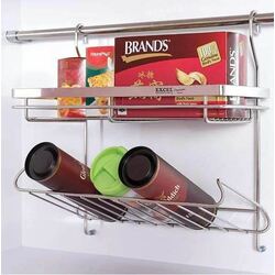 Excel EKWR0019-SUS304-L470MM Italian Series SUS304 2 Tier Double Rack