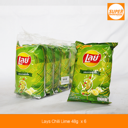 នំដំឡូងចំណិត Lays រសជាតិម្ទេសក្រូចឆ្មា ចំនួន៦កញ្ចប់