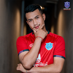 អាវកីឡាបុរស ដៃខ្លី ពណ៌ក្រហម