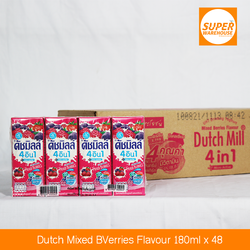 Dutch Mixed Berries Flavor 180ML Pack of 48