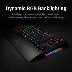 Redragon Broadsword K588 RGB Programmable Mechanical Gaming Keyboard Tenkeyless With Detachable Palmrest
