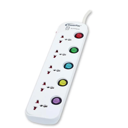 POWERPAC PP635 5 Ways Multi Extension Socket 3M