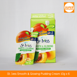 St. Ives Apricot Smooth & Glowing Pudding Cream 10g Pack of 6