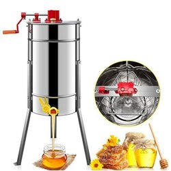 3 Frames Honey Extractor by Hand