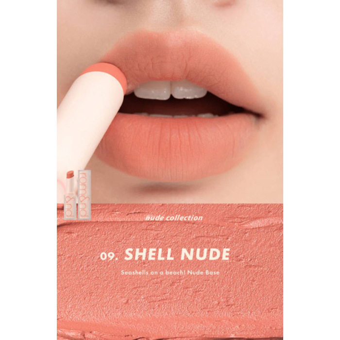 Rom&nd Zero Matte Lipstick #09 SHELL NUDE - VTENH
