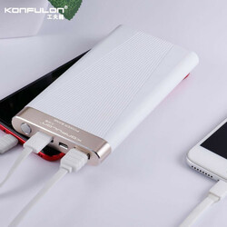 Konfulon powerbank 10000mAh Support Fastcharge QC 3.0 model : X6