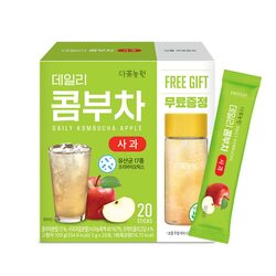 Daily Kombucha Apple 20 Sticks