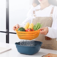6 Pieces Multifunction Vegetable Washing Basket