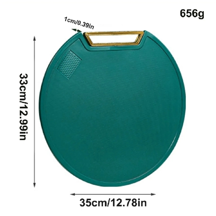 Round Double-Sided Cutting Board