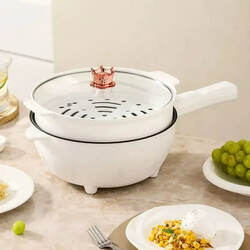 Electric Cooking Pot, Multifunctional Household Steaming,