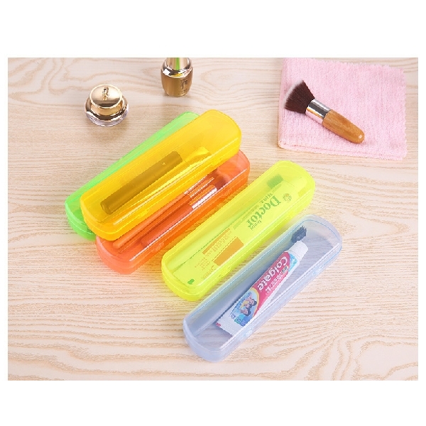 Portable Travel Toothpaste Toothbrush Box