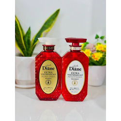 [Moist Diane] EXTRA VOLUME & SCALP Organic Argan Oil & Volumizing Keratin Shampoo and Treatment 