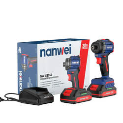 ម៉ូទ័របាញ់វីសប្រើថ្ម (S8050) Cordless Electric Driver 20V 2.0Ah x 2 50NM