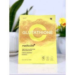 Medicube Deep Vita C Glutathione Brightening mask 