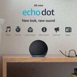 All-New Echo Dot 4th Generation - Charcoal