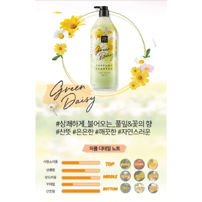 Mise En Scene Green Daisy Perfume Shampoo 1100ml