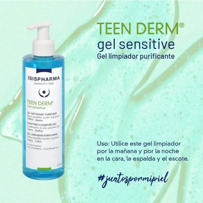 ISISPHRMA Teen Derm Gel Sensitive 