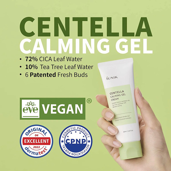 IUNIK Centella Calming Gel Cream 60ml