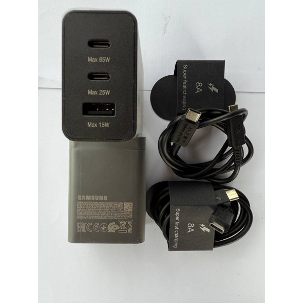 ឈុត Samsung 65W 2PD+1USB Super Fast Charging