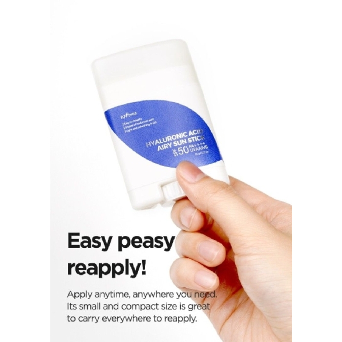 Isntree Hyaluronic Acid Airy sun stick 22g/Sun screen