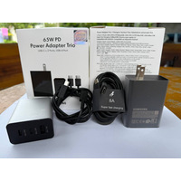 ឈុត Samsung 65W 2PD+1USB Super Fast Charging
