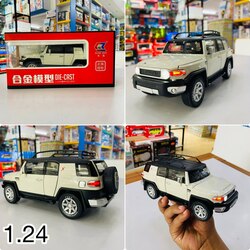 Car Alloy Toyota FJ1.24 White