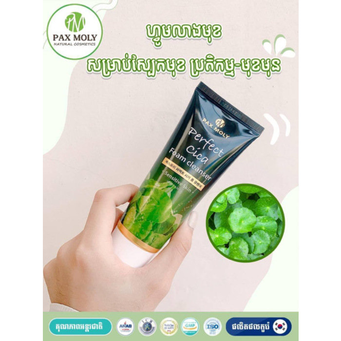 Pax Moly Perfect Cica Foam Cleanser 100ml - 1 Tube 