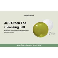 O'ngredients Jeju green tea cleansing ball