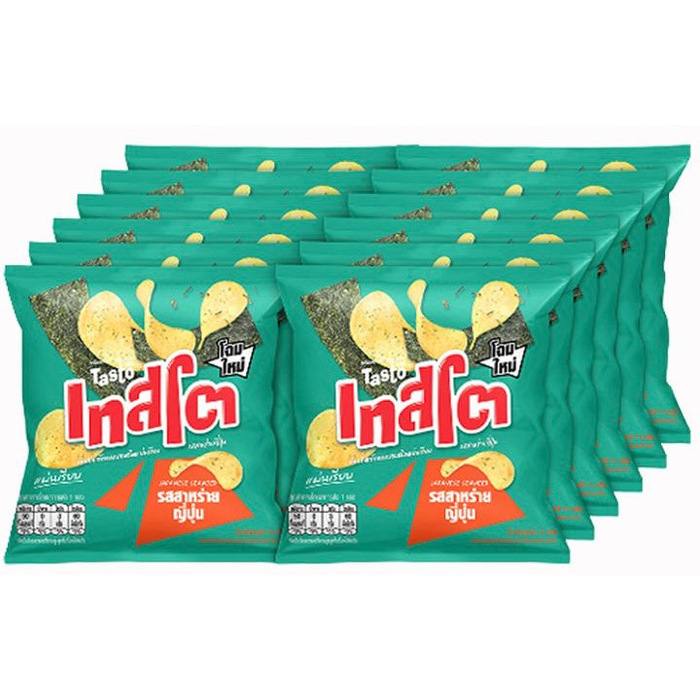 Tasto Seaweed 11g - 12 Sachets 