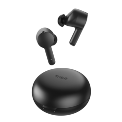កាសឥតខ្សែ Tribit FlyBuds NC Wireless Earbuds ពណ៌ខ្មៅ