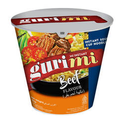 GURIMI INSTANT SOUP CUP NOODLE BEEF FLAVOUR