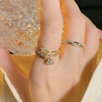 S41 Women's ring set of 2ចិញ្ចៀននារីឈុត2