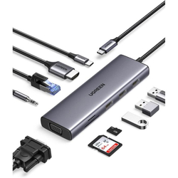 Ugreen 10 in 1  USB-C MultiFunction Adapter