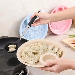 Dual Layer Wheat Straw Disc Dumpling Plate
