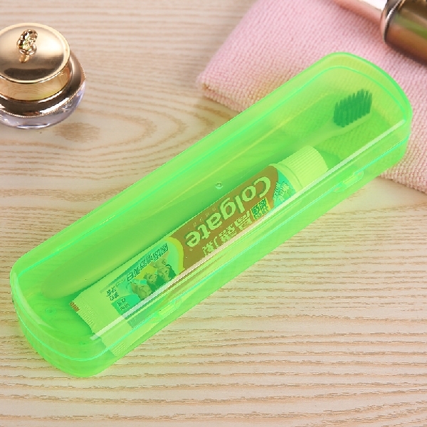 Portable Travel Toothpaste Toothbrush Box