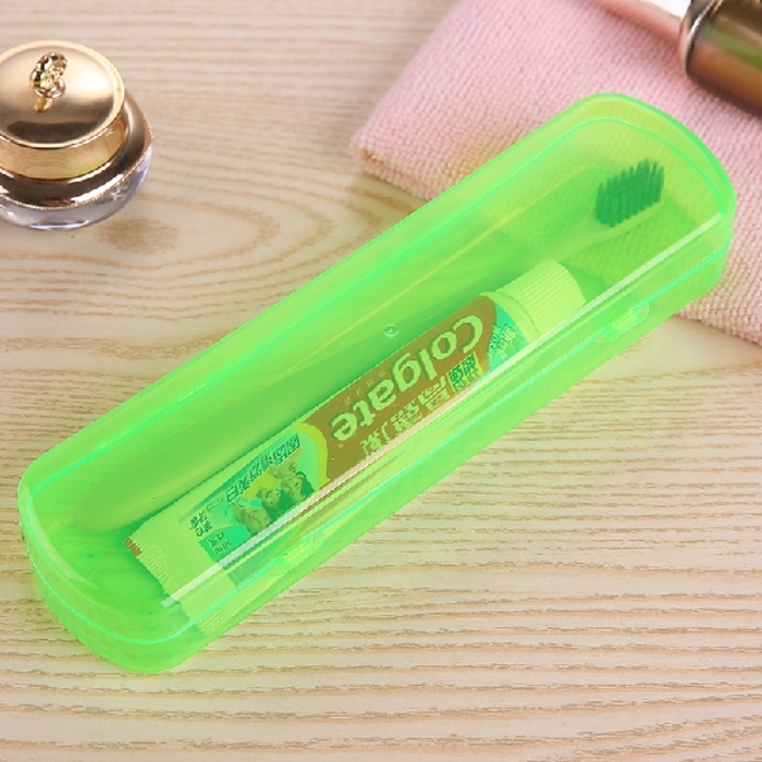 Portable Travel Toothpaste Toothbrush Box