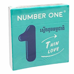 Number One Thin Love - 3condoms