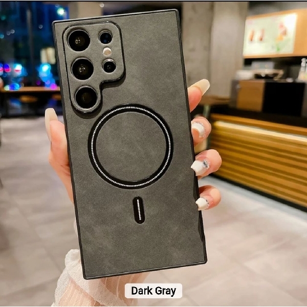 សំបកទូរស័ព្ទ Samsung galaxy S24 Ultra មានកង់ម៉ាញ៉េទិច