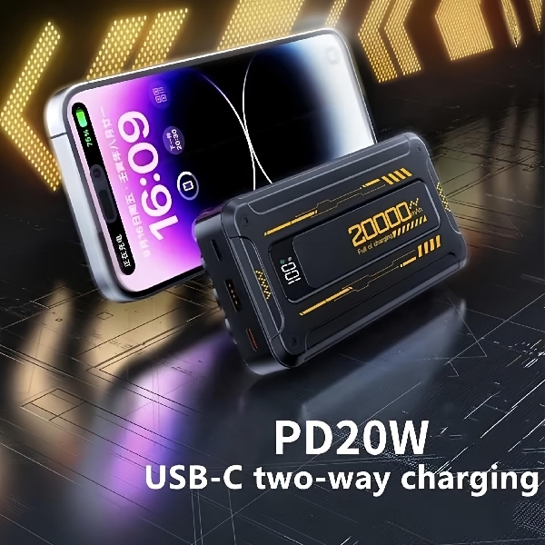 PowerBank 22.5W ទំហំថ្ម 20,000mAh