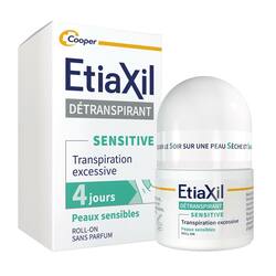 Etiaxil Détranspirant Sensitive Peaux Sensibles Roll-On 15 ml