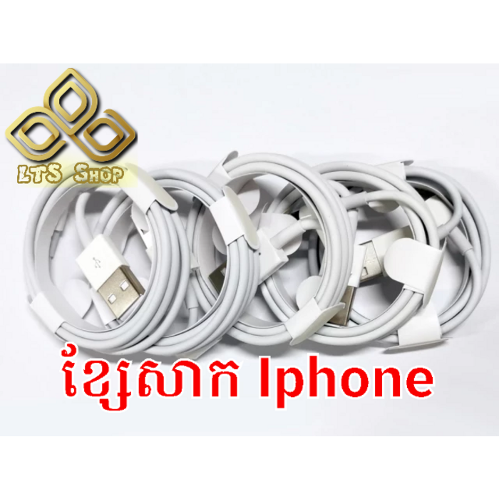 iPhone Charging Cable - White