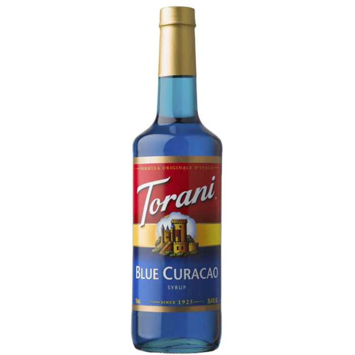 Torani Blue Curacao Syrup-750ml